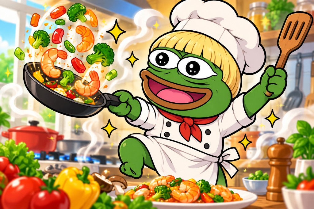 Chef Phil tossing stir-fry